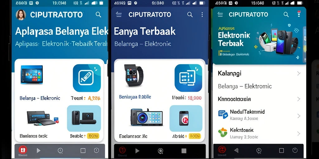 Tampilan antarmuka CIPUTRATOTO yang menarik dan fungsional.