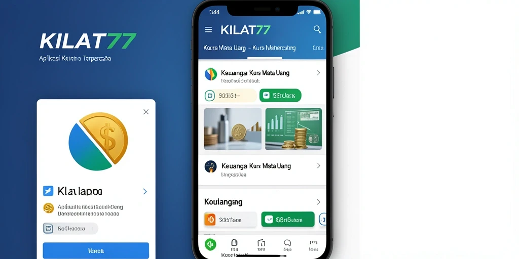 Tampilan antarmuka KILAT77 yang sederhana dan informatif untuk kurs mata uang.