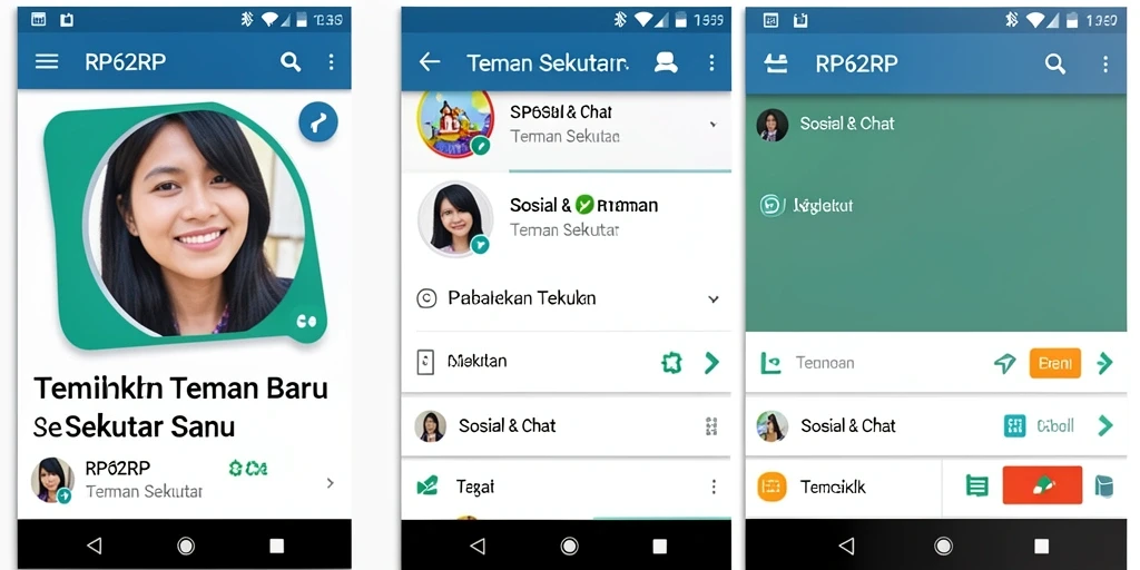 Tampilan antarmuka RP62RP yang ramah pengguna.